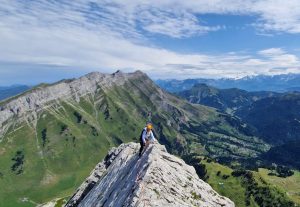 arête à marion alpinisme la clusaz