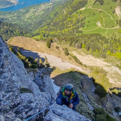alpinisme tournette lac annecy